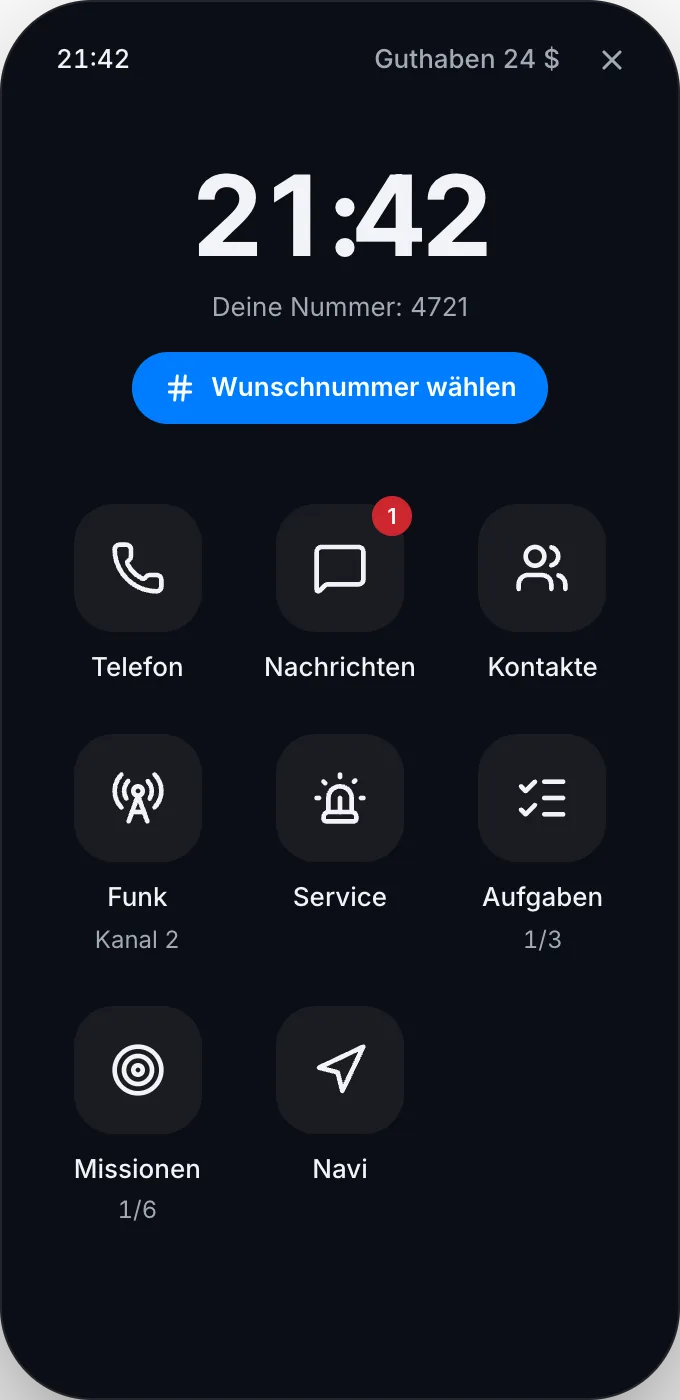 Missionen als eigene App auf dem Homescreen