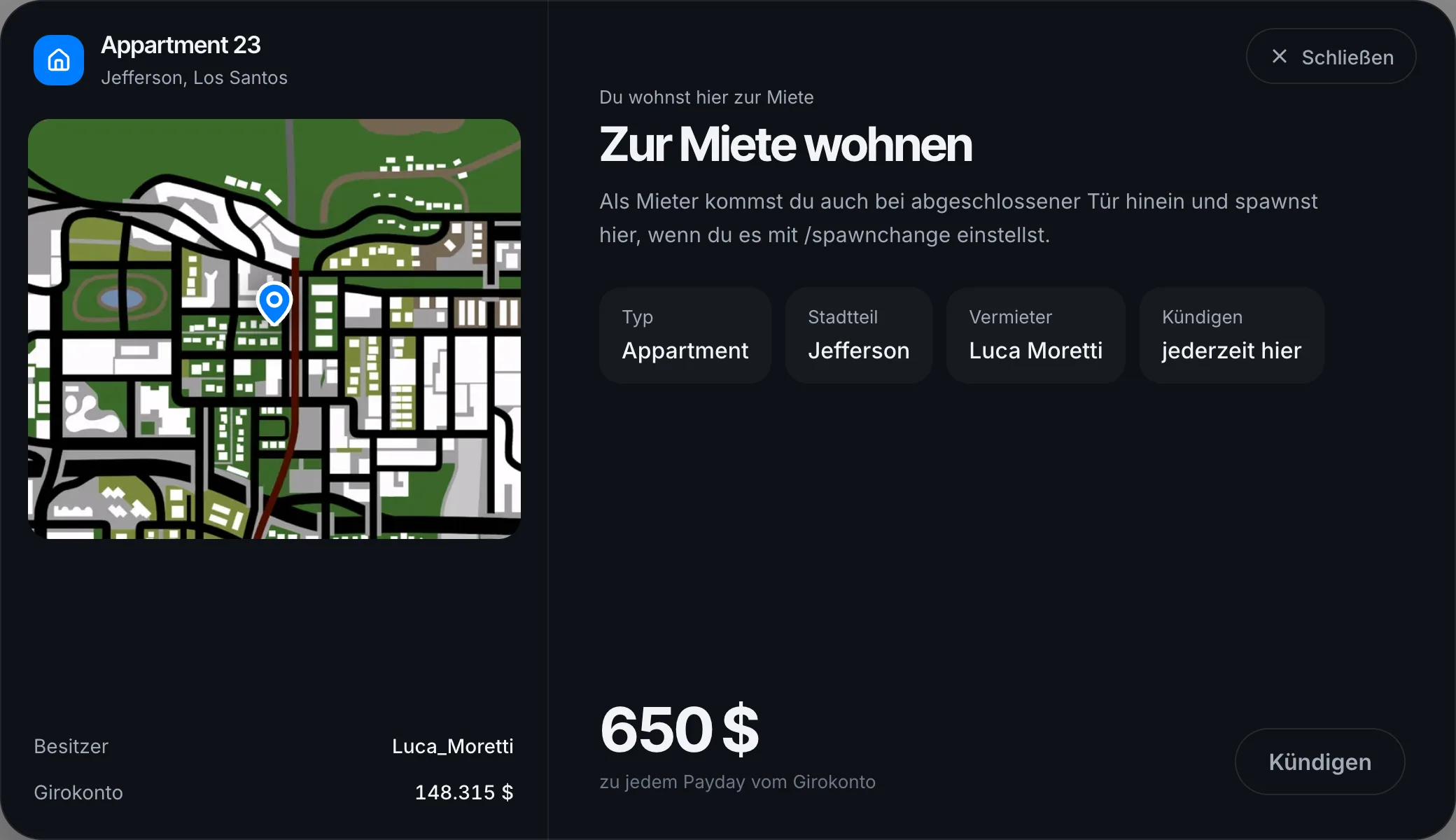 Wohnung kündigen