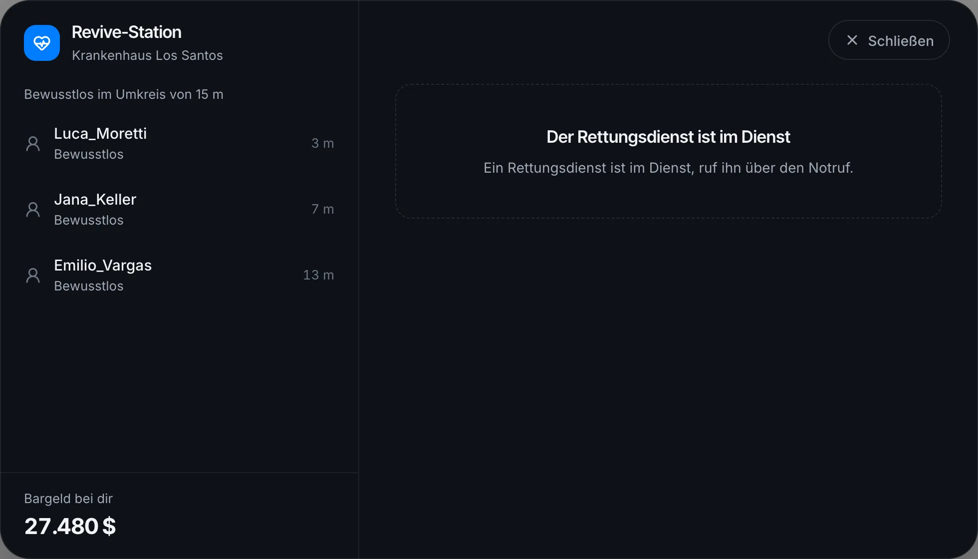 Der Rettungsdienst ist im Dienst: Ruf ihn über den Notruf
