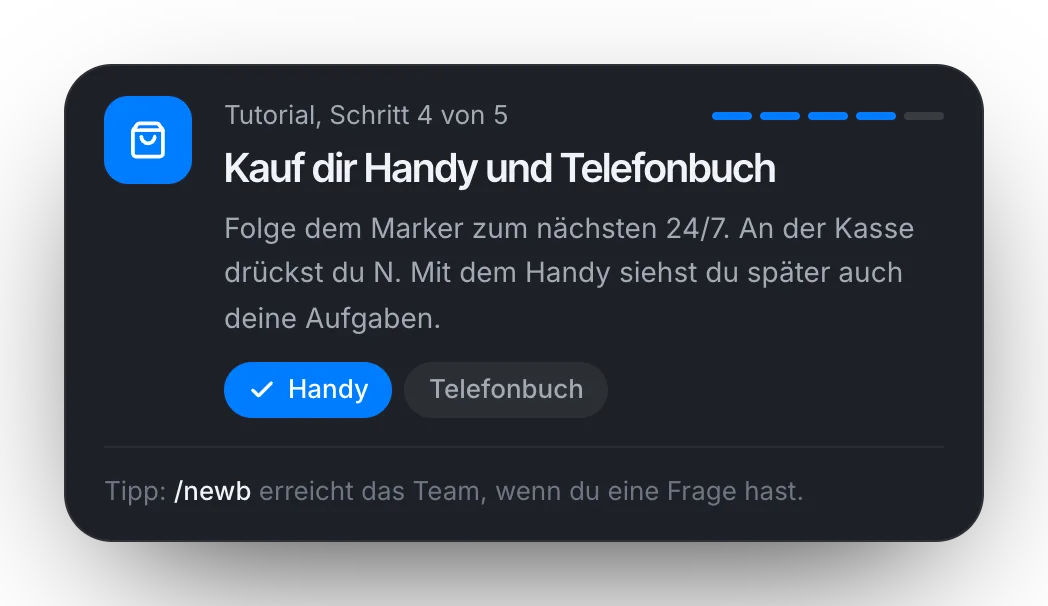 Schritt 4: Handy und Telefonbuch im 24/7