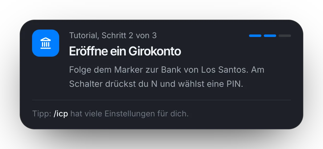 Schritt 2: das Girokonto in der Bank